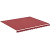 Image de vidaXL - Vervangingsdoek - voor - luifel - 4x3,5 - m - bordeauxrood