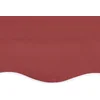 Image de vidaXL - Vervangingsdoek - voor - luifel - 4,5x3 - m - bordeauxrood
