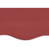 Image de vidaXL - Vervangingsdoek - voor - luifel - 4,5x3,5 - m - bordeauxrood