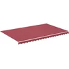 Image de vidaXL - Vervangingsdoek - voor - luifel - 5x3 - m - bordeauxrood
