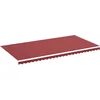 Image de vidaXL - Vervangingsdoek - voor - luifel - 6x3 - m - bordeauxrood