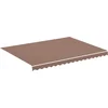 Image de vidaXL - Vervangingsdoek - voor - luifel - 4x3 - m - bruin