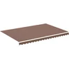 Image de vidaXL - Vervangingsdoek - voor - luifel - 4,5x3 - m - bruin
