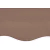 Image de vidaXL - Vervangingsdoek - voor - luifel - 4,5x3,5 - m - bruin