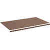 Image de vidaXL - Vervangingsdoek - voor - luifel - 6x3,5 - m - bruin
