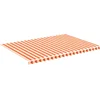Image de vidaXL - Vervangingsdoek - voor - luifel - 5x3,5 - m - geel - en - oranje