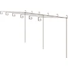 Image de vidaXL-Tuinpergola-6x3x2,5-m-ijzer-antiekbruin