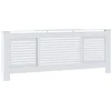 Image de vidaXL Radiatorombouw 205 cm MDF wit