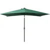 Image de vidaXL - Parasol - met - LED's - en - stalen - paal - 2x3 - m - bordeauxrood