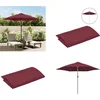 Image de vidaXL - Vervangingsdoek - voor - parasol - 300 - cm - bordeauxrood