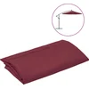 Image de vidaXL - Vervangingsdoek - voor - zweefparasol - 350 - cm - bordeauxrood