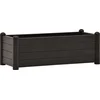 Image de vidaXL - Plantenbak - verhoogd - 100x43x35 - cm - PP - antraciet