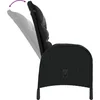 Image de vidaXL - 3-delige - Tuinset - poly - rattan - zwart