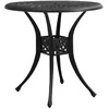 Image de vidaXL - Tuintafel - 78x78x72 - cm - gietaluminium - zwart