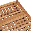 Image de vidaXL - 3-delige - Tuinset - inklapbaar - massief - teakhout