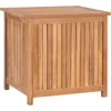 Image de vidaXL - Opbergbox - 60x50x58 - cm - massief - teakhout