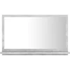 Image de vidaXL - Badkamerspiegel - 60x10,5x37 - cm - spaanplaat - betongrijs