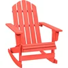 Image de vidaXL - Schommelstoel - Adirondack - massief - vurenhout - rood