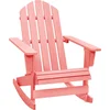 Image de vidaXL - Schommelstoel - Adirondack - massief - vurenhout - roze
