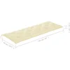 Image de vidaXL - Tuinbank - stapelbaar - met - kussen - 159 - cm - massief - teakhout