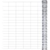 Image de vidaXL - Hek - 50x0,8 - m - gegalvaniseerd - staal - zilverkleurig