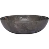 Image de vidaXL - Gootsteen - Ø40x12 - cm - marmer - grijs