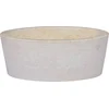 Image de vidaXL - Gootsteen - Ø40x15 - cm - marmer - crèmekleurig