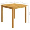 Image de vidaXL - 5-delige - Tuinset - grijs