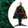 Image de vidaXL - Voorverlichte - kerstboom - met - standaard - en - LED - 64 - cm - glasvezel