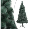 Image de vidaXL - Kunstkerstboom - met - standaard - 240 - cm - PET - groen