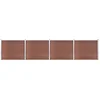 Image de vidaXL - Schuttingpanelenset - 699x146 - cm - HKC - bruin