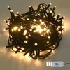 Image de vidaXL - Lichtslinger - met - 150 - LED's - 15 - m - PVC - warmwit