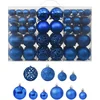 Image de vidaXL - 100-delige - Kerstballenset - blauw