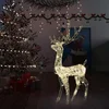 Image de vidaXL - Kerstversiering - rendier - 140 - LED's - 120 - cm - acryl - warmwit