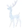 Image de vidaXL - Kerstversiering - rendier - 140 - LED's - koudwit - 120 - cm - acryl