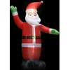 Image de vidaXL - Kerstman - opblaasbaar - met - LED's - IP44 - 3 - m