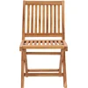 Image de vidaXL - Tuinstoelen - 6 - st - inklapbaar - met - kussens - massief - teakhout