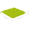 Image de vidaXL - Tuinstoelen - stapelbaar - 4 - st - met - kussens - massief - teakhout