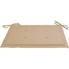 Image de vidaXL - Opklapbare - stoelen - (6 - stuks) - met - kussens, - gemaakt - van - massief - acaciahout