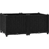 Image de vidaXL - Verhoogd - bed - 80x40x38 - cm - polypropyleen
