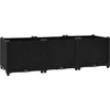 Image de vidaXL - Plantenbak - verhoogd - 120x40x38 - cm - polypropyleen
