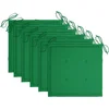 Image de vidaXL - Tuinstoelen - 6 - st - met - kussens - massief - acaciahout