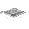 Image de vidaXL - Tuinstoelen - 6 - st - met - kussens - massief - acaciahout
