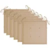 Image de vidaXL - Tuinstoelen - 6 - st - met - kussens - massief - acaciahout