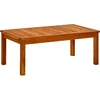 Image de vidaXL - Tuintafel - 90x50x36 - cm - massief - acaciahout