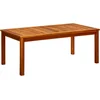 Image de vidaXL - Tuintafel - 110x60x45 - cm - massief - acaciahout