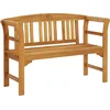 Image de vidaXL - Tuinbank - 114 - cm - massief - acaciahout
