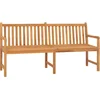 Image de vidaXL - Tuinbank - 180 - cm - massief - teakhout