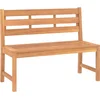 Image de vidaXL - Tuinbank - 114 - cm - massief - teakhout