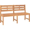 Image de vidaXL - Tuinbank - 150 - cm - massief - teakhout